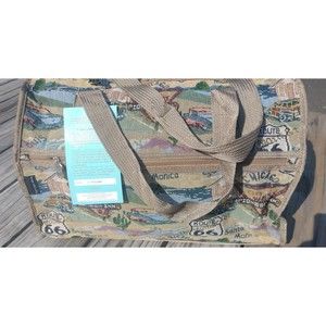 Karriage-Mate Tapestry Luggage Route 66 NWT